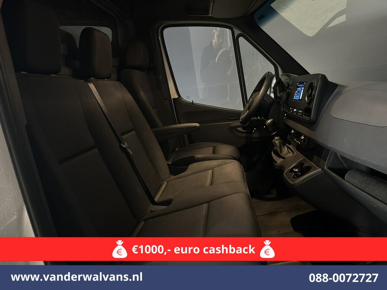 Mercedes-Benz SPRINTER 317 CDI 170pk L3H2 Euro6 Airco | Camera | Apple Carplay | Cruisecontrol | Stoelverwarming Android Auto, Parkeersensoren, Bijrijdersbank
