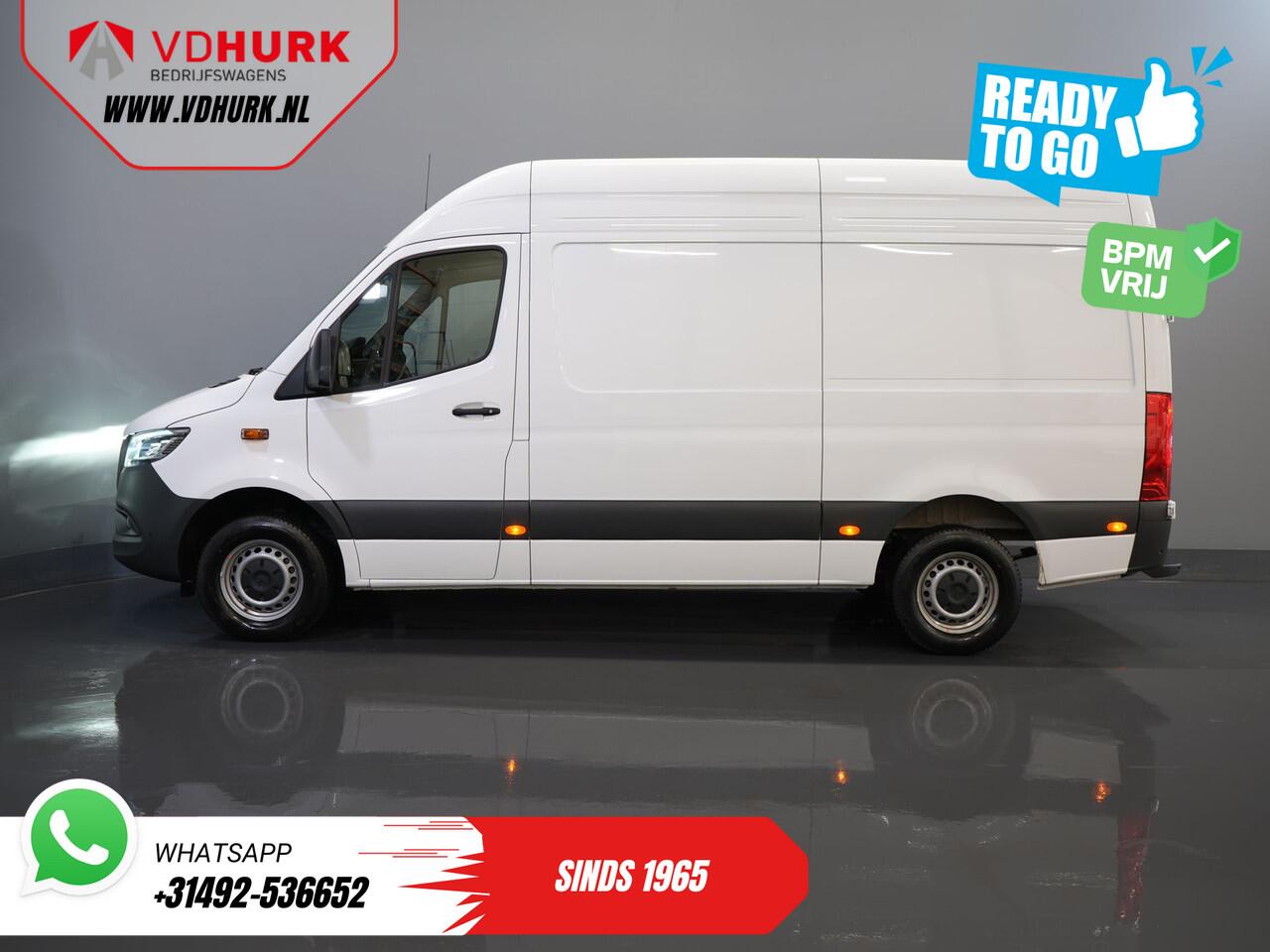 Mercedes-Benz SPRINTER 317 Aut. L2H2 BPM VRIJ! 3.5t Trekhaak/ LED/ 270 Gr.Deuren/ Gev.Stoel/ Stoelverw./ Navi/ Camera/ PDC/ Betimmerd/ Cruise