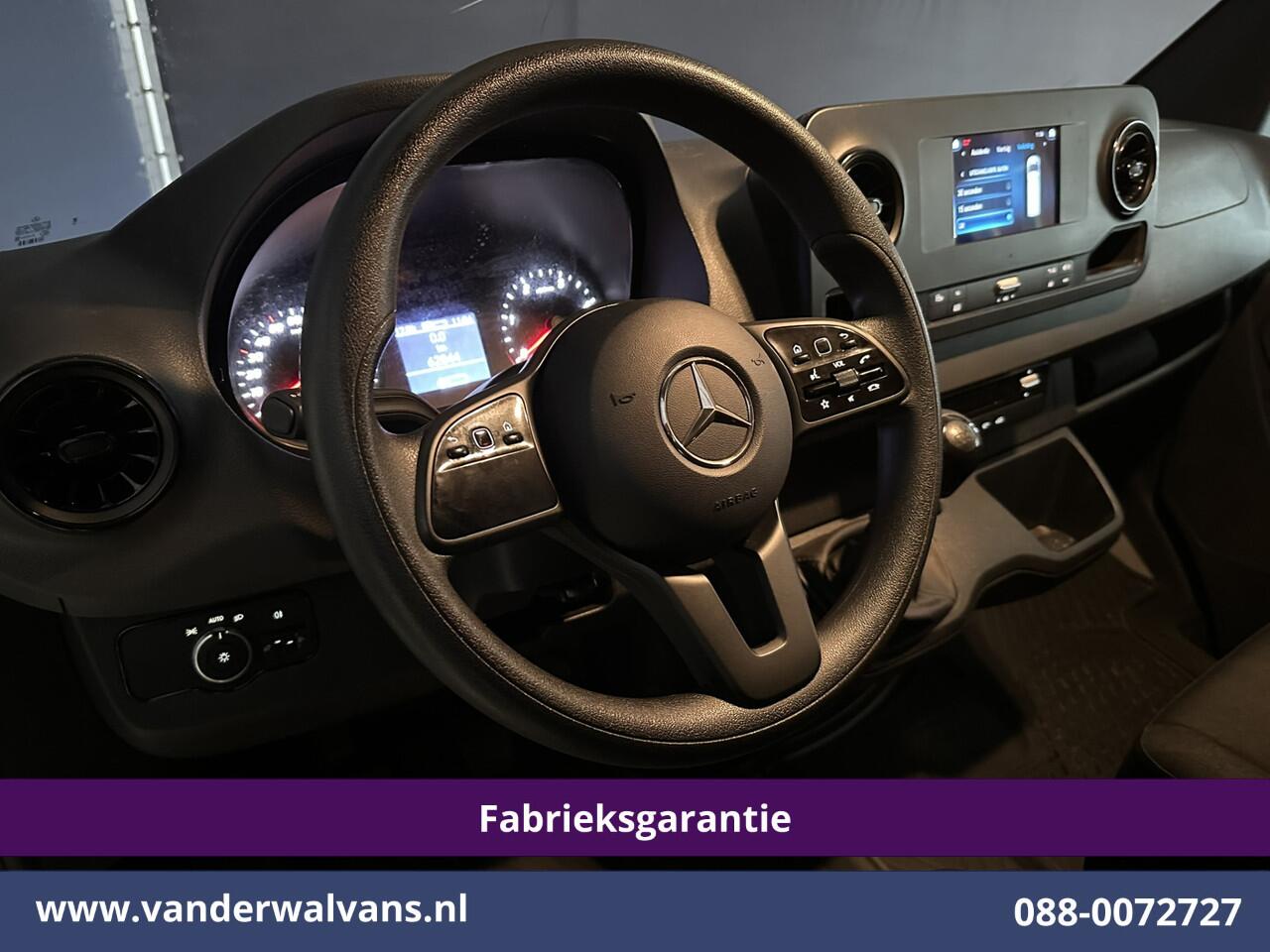 Mercedes-Benz SPRINTER 315 CDI 150pk L3H2 Fabrieksgarantie Euro6 Airco | Camera | Apple Carplay | Android Auto Parkeersensoren, Bijrijdersbank
