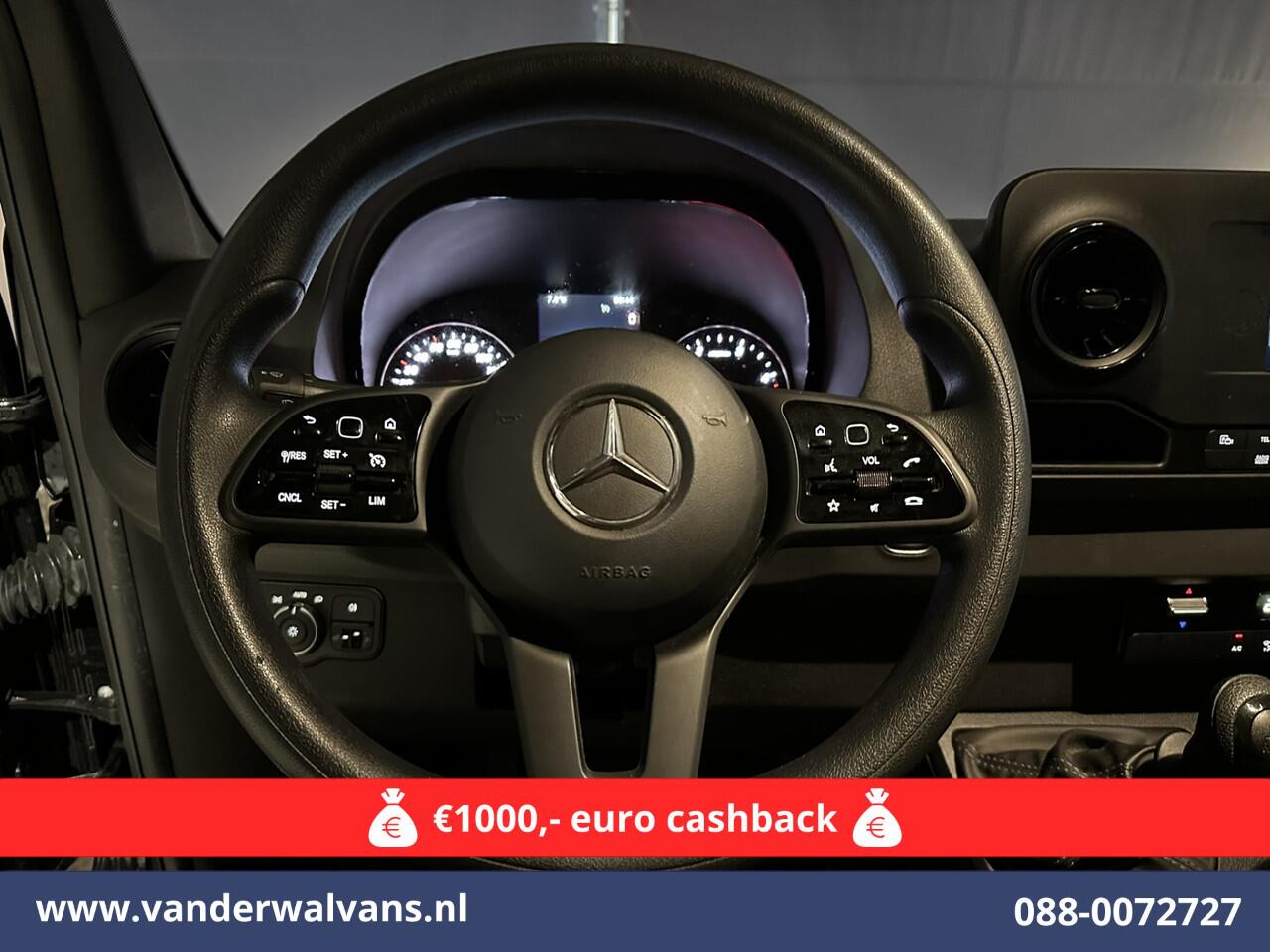 Mercedes-Benz SPRINTER 317 CDI 170pk L3H2 Euro6 *Rijklaar Direct Rijden* Airco | MBUX | Camera | Apple Carplay | Cruisecontrol Stoelverwarming, Chauffeursstoel, Bijrijdersbank, Android Auto, MBUX