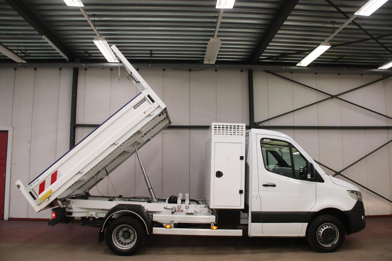 Mercedes-Benz SPRINTER 514 2.2 CDI KIPPER MET KIST EN 3500 KG TREKHAAK