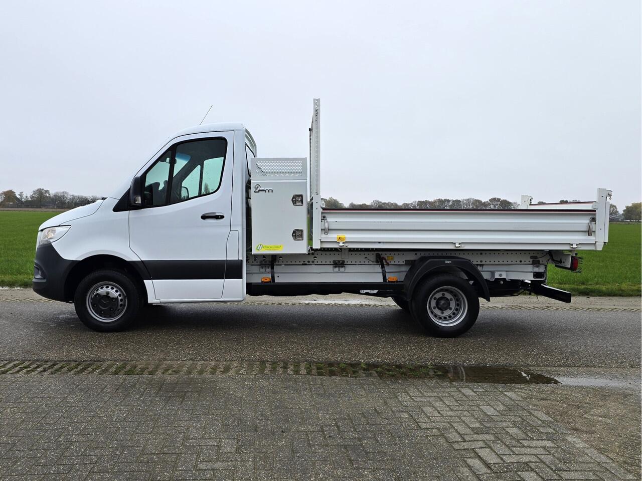 Mercedes-Benz SPRINTER 516 CDI L2 - Kieper - 160 Pk - Euro 6 - 3500 kg - Navi - Airco - Cruise Control - AppleCarplay AndroidAuto - Kipper