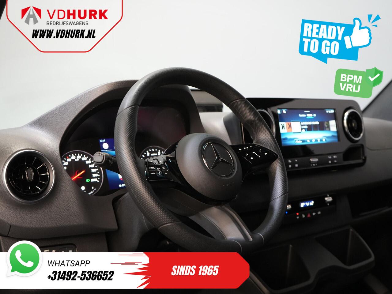 Mercedes-Benz SPRINTER 317 Aut. L2H2 BPM VRIJ! 3.5t Trekhaak/ LED/ 270 Gr.Deuren/ Gev.Stoel/ Stoelverw./ Navi/ Camera/ PDC/ Betimmerd/ Cruise