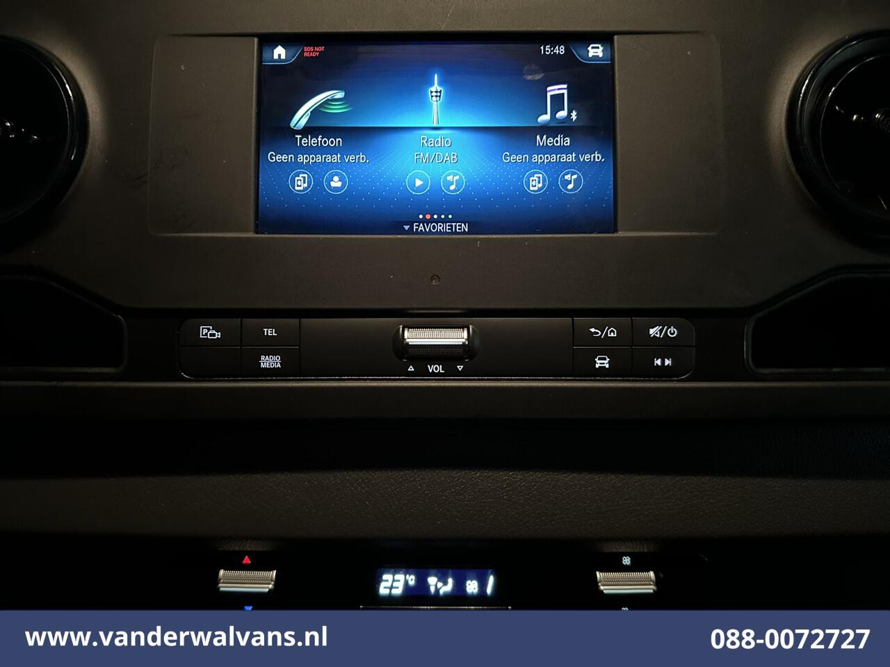 Mercedes-Benz SPRINTER 314 CDI 143pk L2H1 RWD Euro6 Airco | Camera | Apple Carplay | Trekhaak Android Auto, Chauffeursstoel, 270 graden achterdeuren