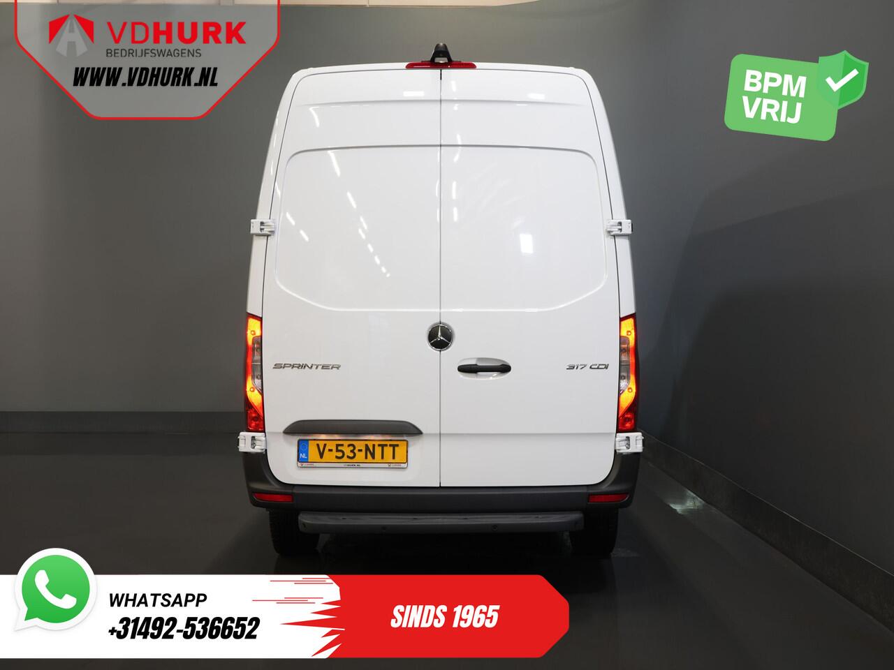 Mercedes-Benz SPRINTER 317 CDI Aut. L2H2 3.5t Trekverm./ LED/ Gev.Stoel/ 270 Gr.Deuren/ Stoelverw./ Navi/ Camera/ PDC/ Cruise/ Airco