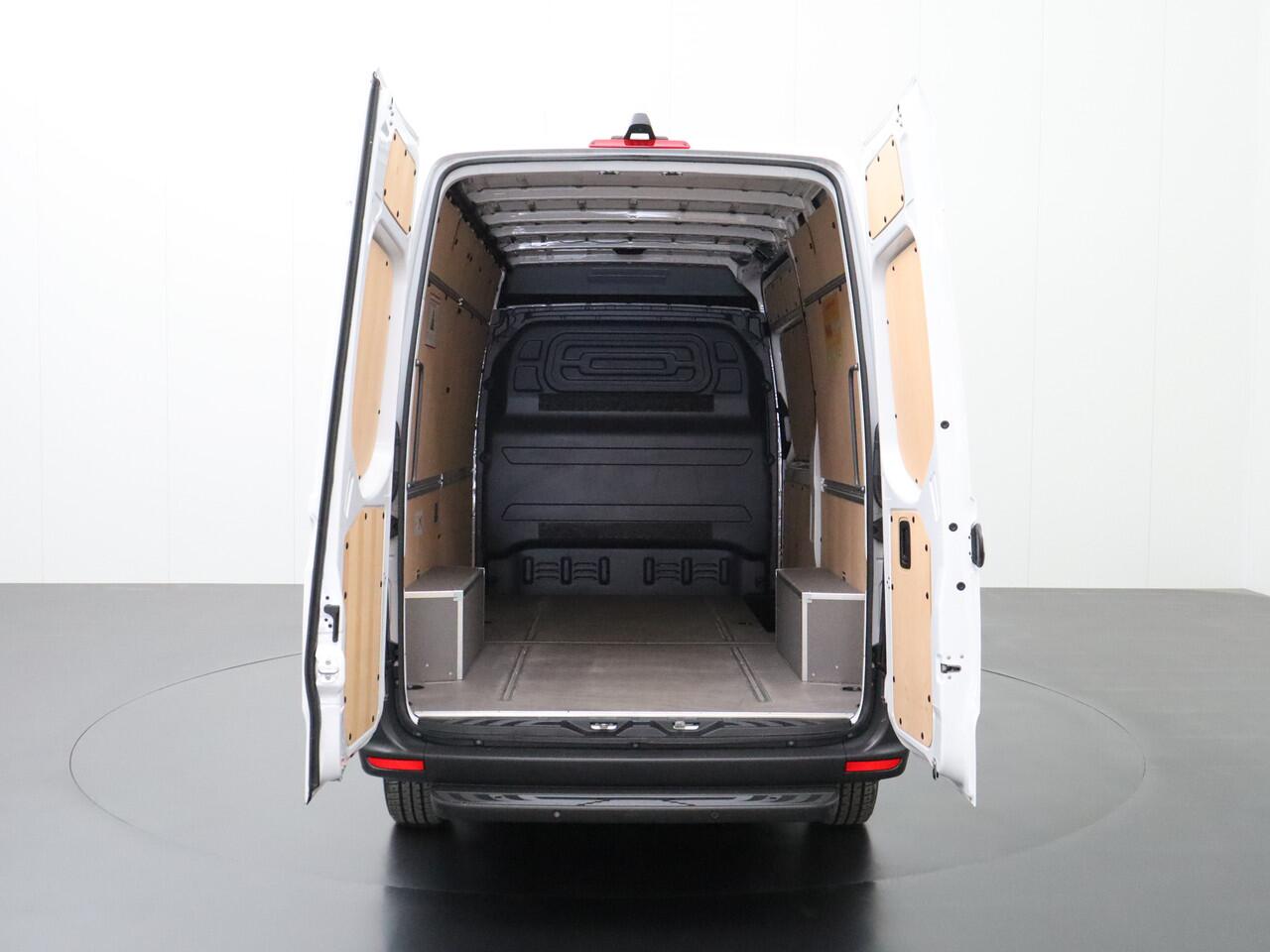 Mercedes-Benz SPRINTER 317CDI 9G-Tronic Automaat L2H2 ( 2024 )Fabrieksgarantie | Navigatie | Camera | 3-Persoons | Airco | Cruise