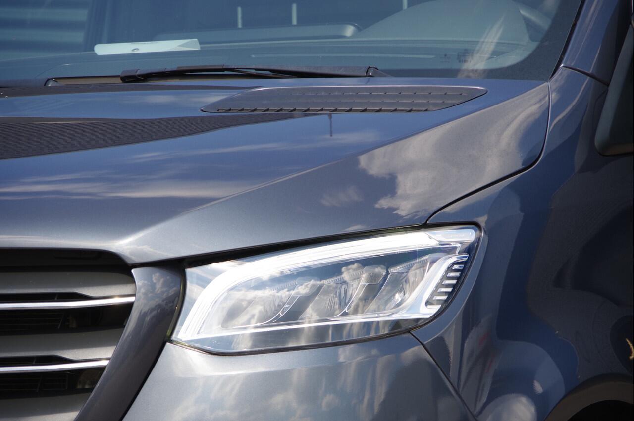 Mercedes-Benz SPRINTER 319 3.0 CDI V6 L3H2 AUT. LED, LEDER, 3.5T TREKHAAK, CRUISE, MBUX, CAMERA, STANDKACHEL, CLIMA, APPLE CARPLAY/ANDROID AUTO, PARKEERSE