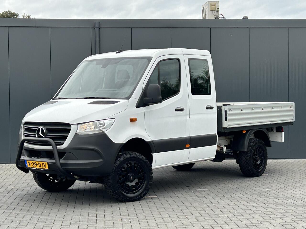 Mercedes-Benz SPRINTER 314 CDI 4X4 / PICK-UP / DOKA / DUBBEL CABINE / AIRCO / CRUISE / APPLE CARPLAY / 6 PERSOONS / ZEER NETJES