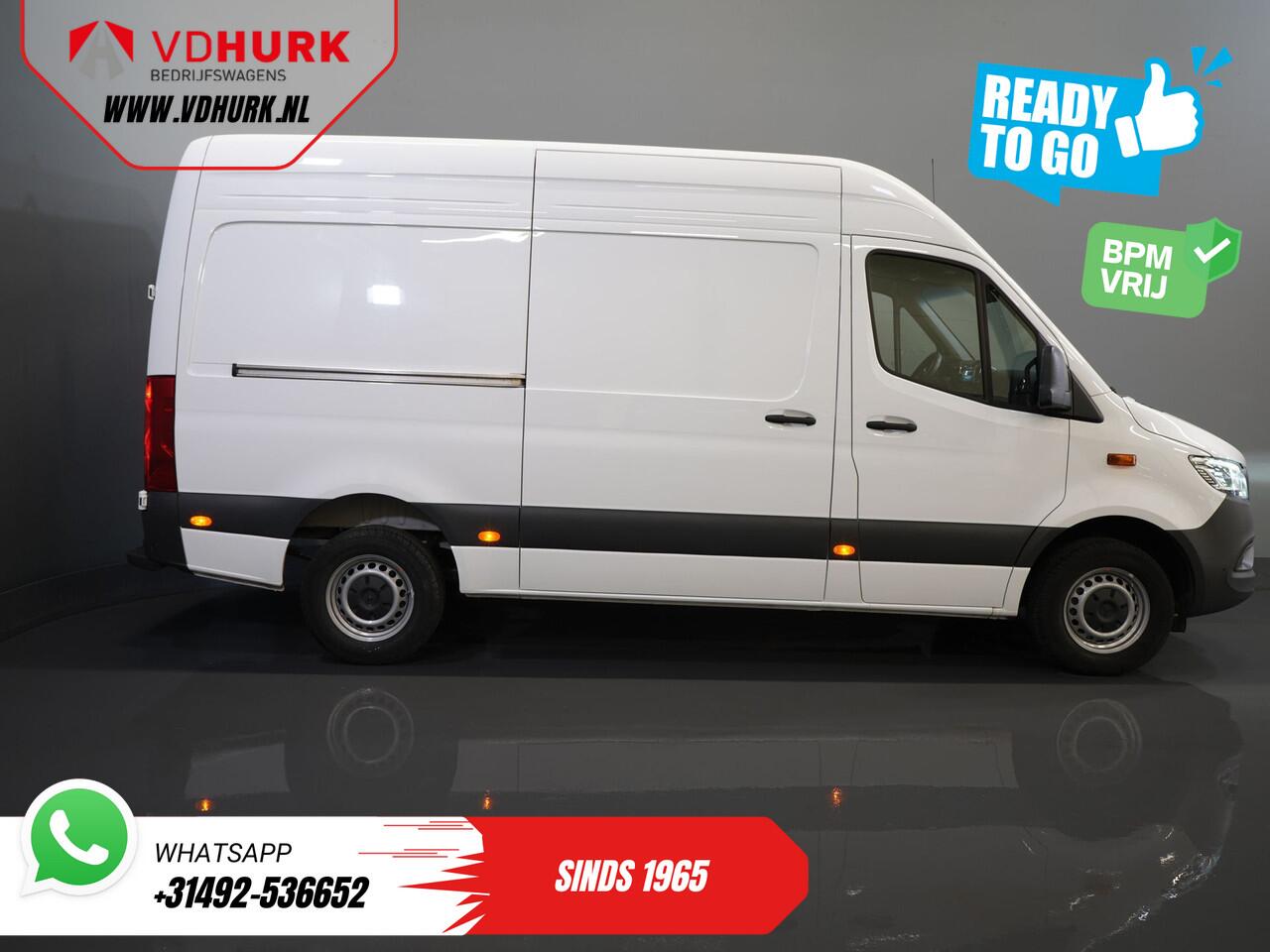 Mercedes-Benz SPRINTER 317 Aut. L2H2 BPM VRIJ! 3.5t Trekhaak/ LED/ 270 Gr.Deuren/ Gev.Stoel/ Stoelverw./ Navi/ Camera/ PDC/ Betimmerd/ Cruise