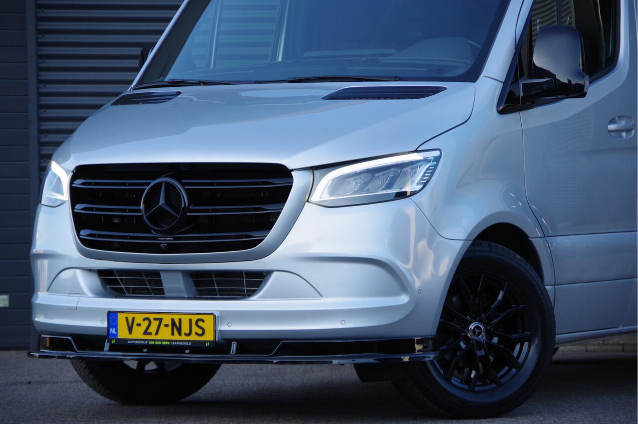 Mercedes-Benz SPRINTER 319 3.0 CDI V6 L2H1 AUT. LED, 3.5T TREKHAAK, LUCHTVERING, ADAPT. CRUISE, 360 CAMERA, MBUX 10'', STOELVERWARMING, STANDKACHEL, VOORRUIT VERWARMING, CLIMA