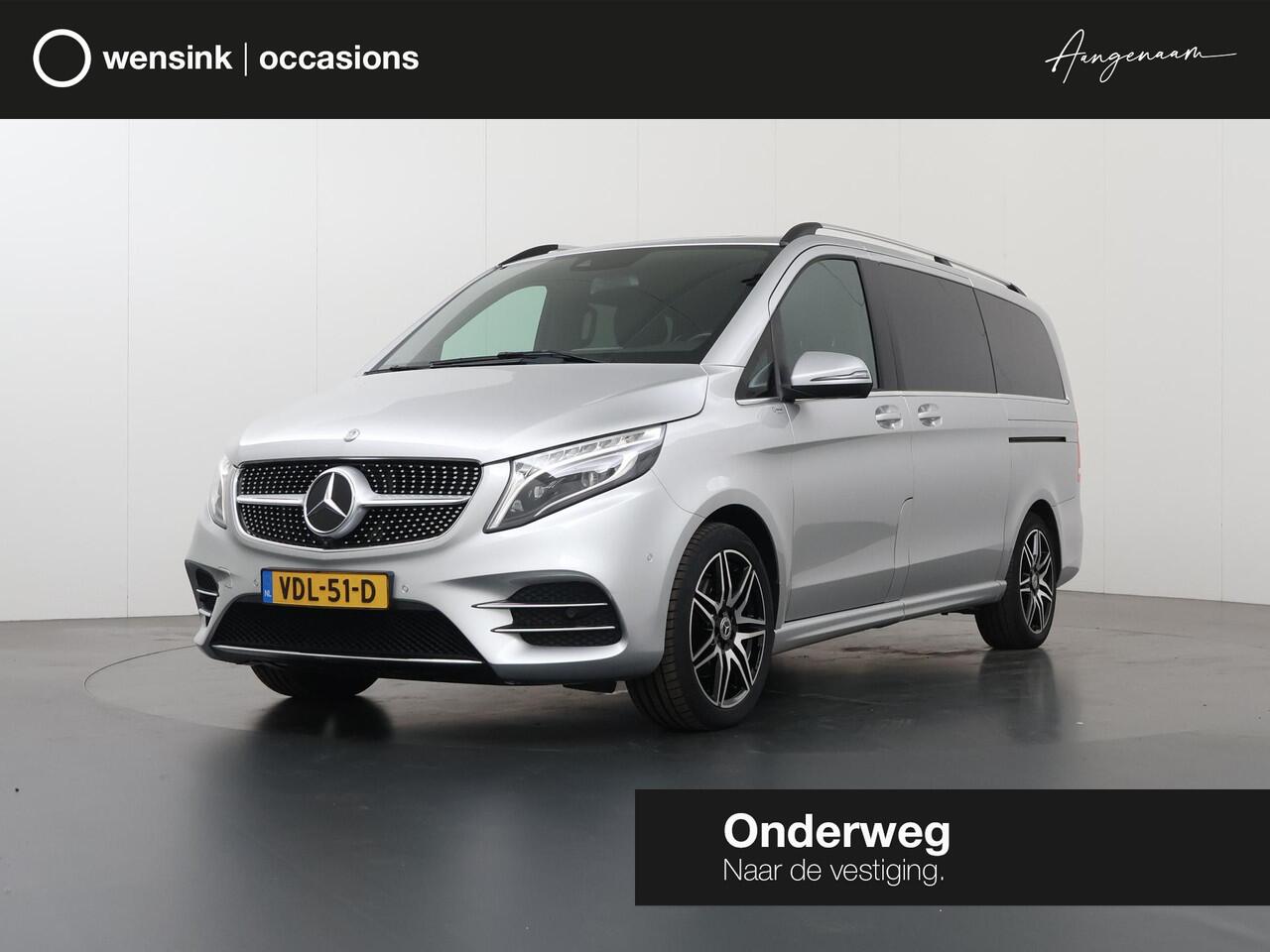 Mercedes-Benz V-KLASSE 300d | L2 DUBBEL CABINE | AUT. | AVANTGARDE | AMG | DISTRONIC PLUS | STOELVERWARMING/VERKOELING | NAVIGATIE | SPIEGEL PAKKET | 360 PARKEERPAKKET | LEDER | TREKHAAK | LED LAMPEN | DEALER ONDERHOUDEN