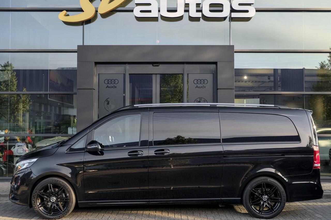 Mercedes-Benz V-KLASSE V300d AMG 240pk Extra Lang XL Burmester Elektrische schuifdeuren Trekhaak Night pakket Black Edition