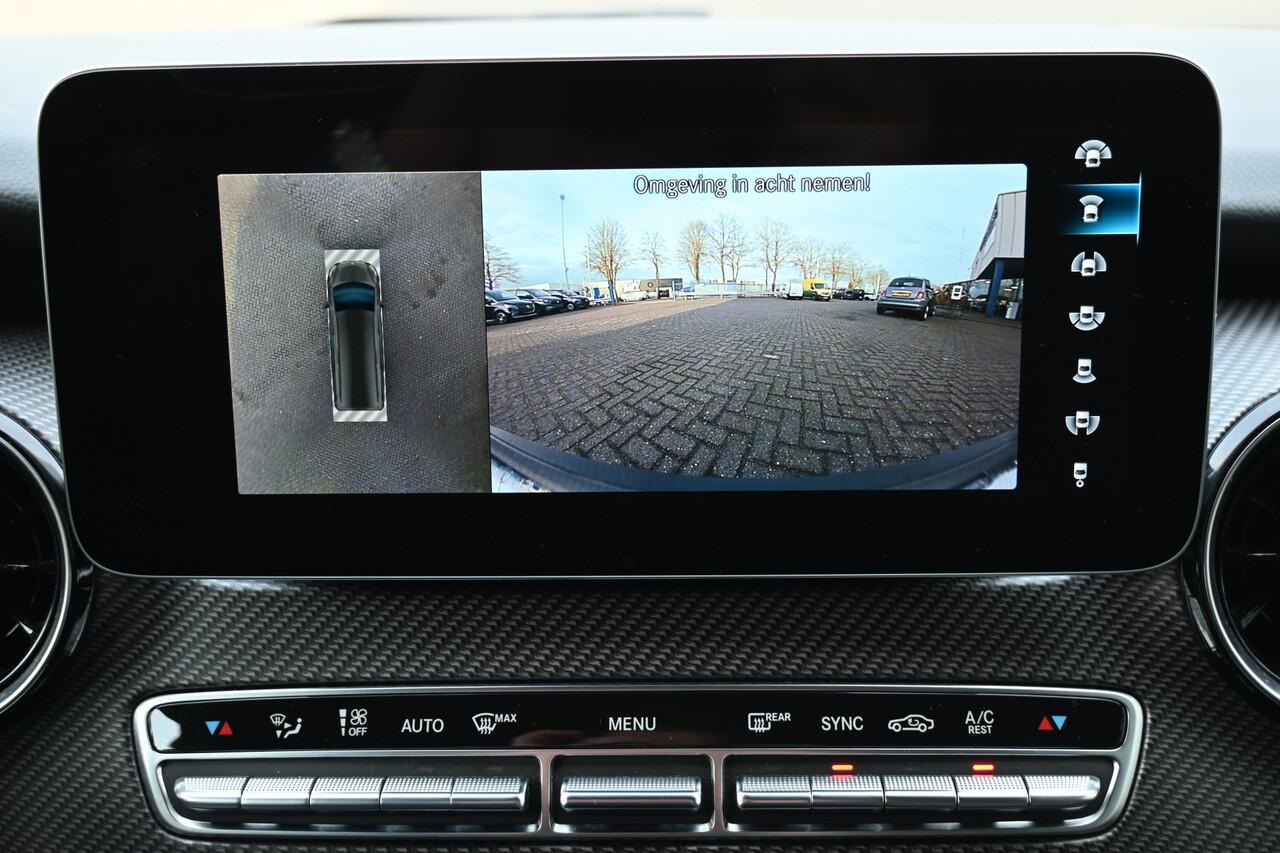 Mercedes-Benz V-KLASSE 300d AMG Extra Lang L3 DC Avantgarde Edition Stoel koeling/verwarming, 360 Graden Camera, Burmester, Afneembare trekhaak