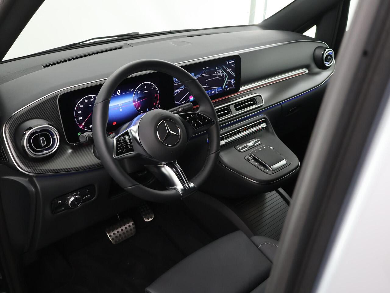 Mercedes-Benz V-KLASSE 250d 4-MATIC XL L3 Avantgarde | Dubbele Cabine 360 CAMERA | DISTRONIC PLUS | LEDER | ZWART "LUGANO" | ALARM | STOELVERWARMING | NAVIGATIE | CARPLAY | ANDROID AUTO | CLIMATE CONTROL | DAB+ | CERTIFIED