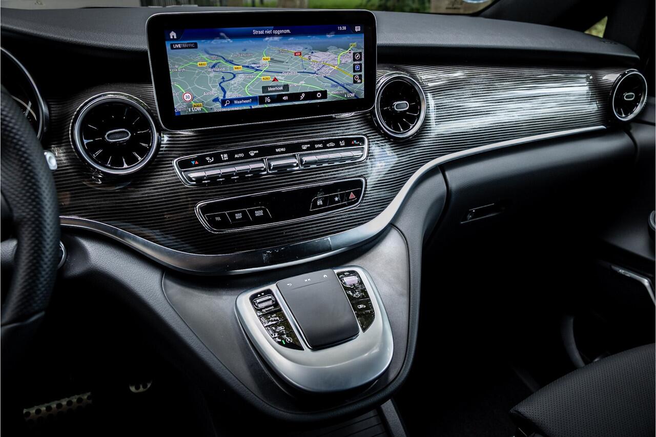 Mercedes-Benz V-KLASSE 300d Extra Lang L3 DC AMG LIne Luchtvering Burmester Elektrische Deuren Stoelventilatie