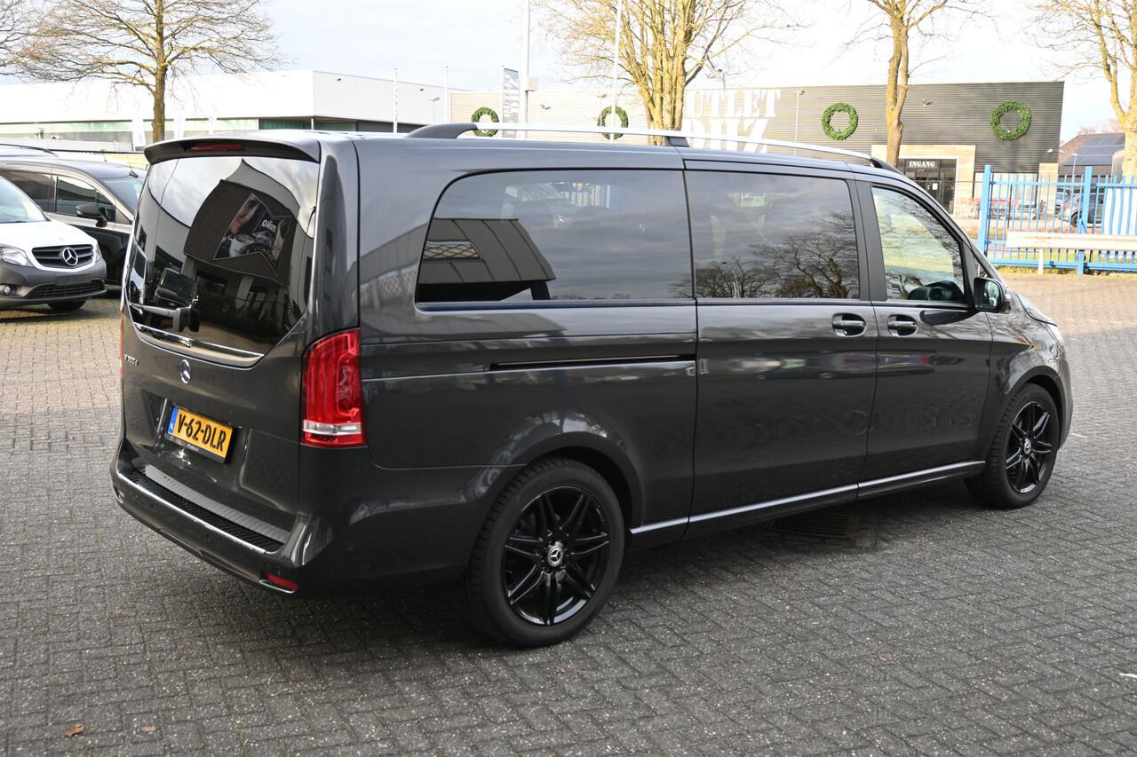 Mercedes-Benz V-KLASSE 300d AMG Extra Lang L3 DC Avantgarde Edition Stoel koeling/verwarming, 360 Graden Camera, Burmester, Afneembare trekhaak