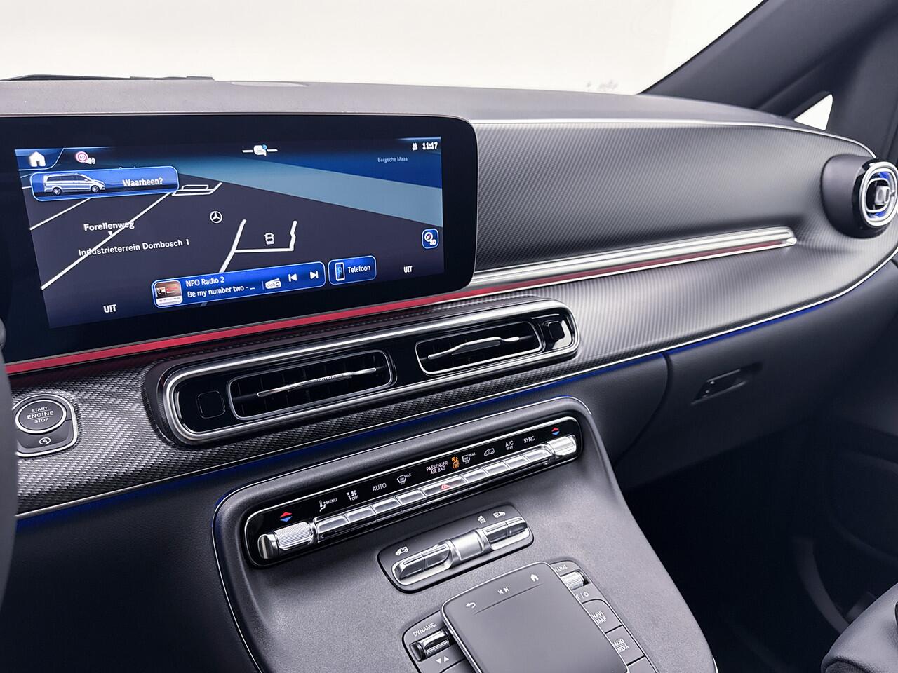 Mercedes-Benz V-KLASSE 300d 4-MATIC AMG Avantgarde Extra Lang Nieuw Model BPM-Vrij Dubbele Cabine Elektrische Schuifdeuren Multibeam LED Adaptieve Cruise Control