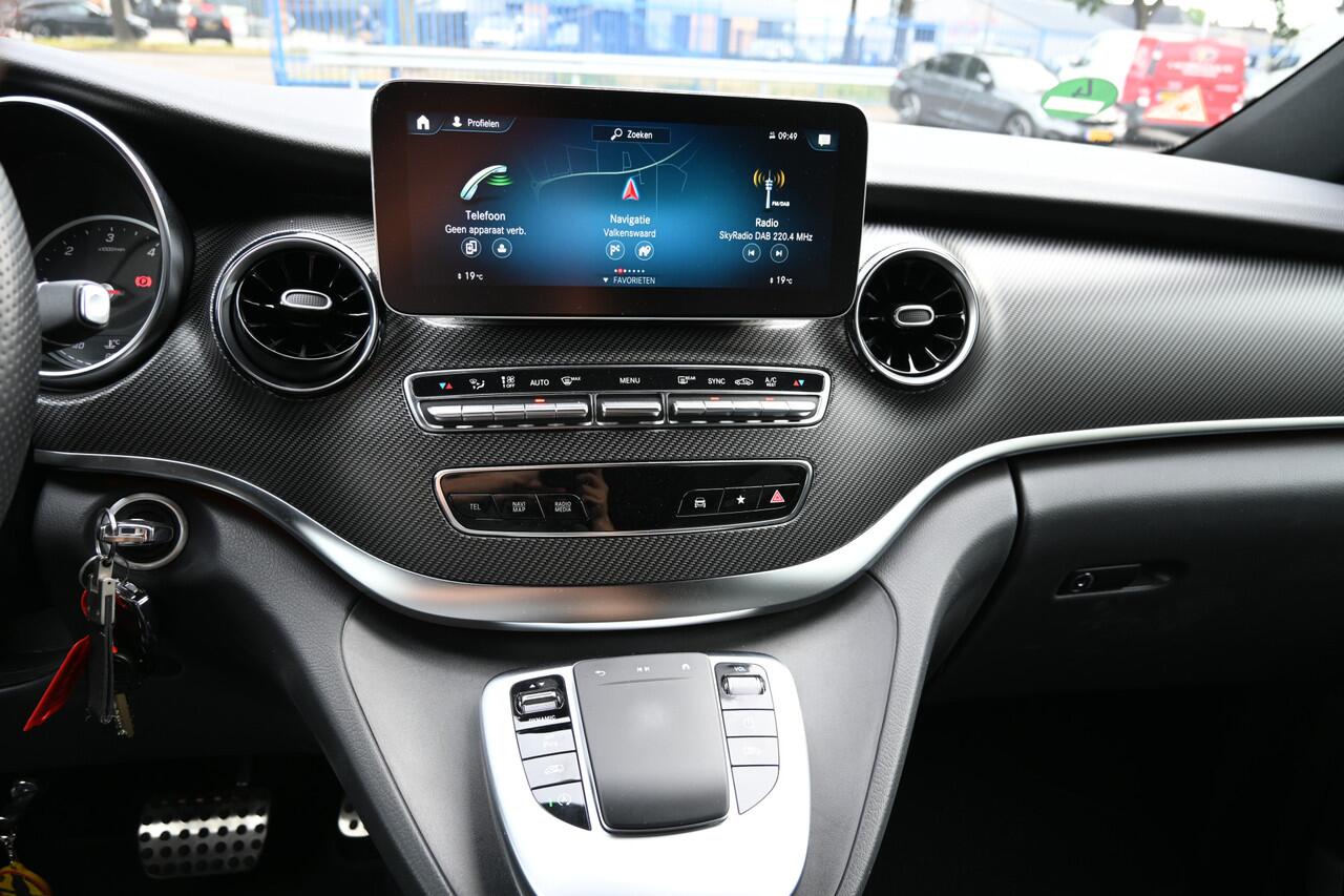 Mercedes-Benz V-KLASSE 300d AMG DC L3 XL Avantgarde Edition Burmester, 360 Graden Camera, Distronic, Electrische schuifdeuren, Alarm kl. 3