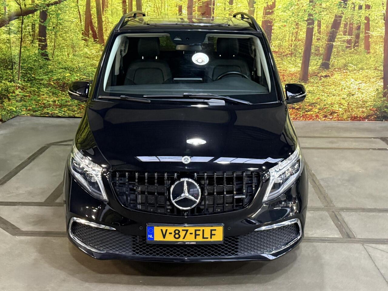 Mercedes-Benz V-KLASSE 300d Extra Lang DC Avantgarde Edition Dubbel Cabine Automaat Leder 360 Camera Burmester LED Sfeer Apple Carplay