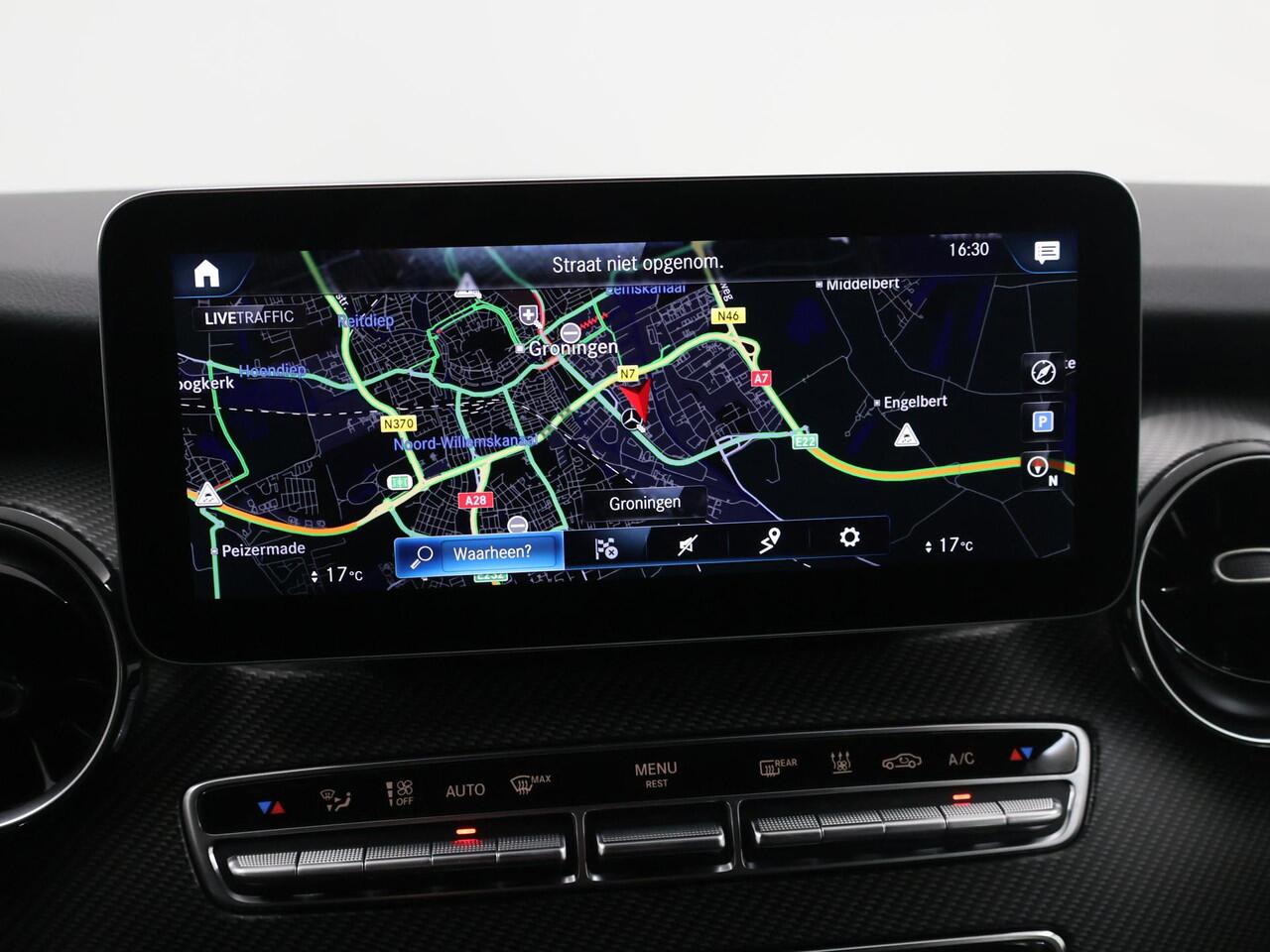 Mercedes-Benz V-KLASSE 300d | 4-MATIC | XL L3 | AMG | LUCHTVERING | BURMESTER | 360 CAMERA | LEREN BEKLEDING | CLIMATE CONTROL | ADAPTIEVE CRUISE | 2500 KG TREKHAAK | CARPLAY EN ANDROID AUTO