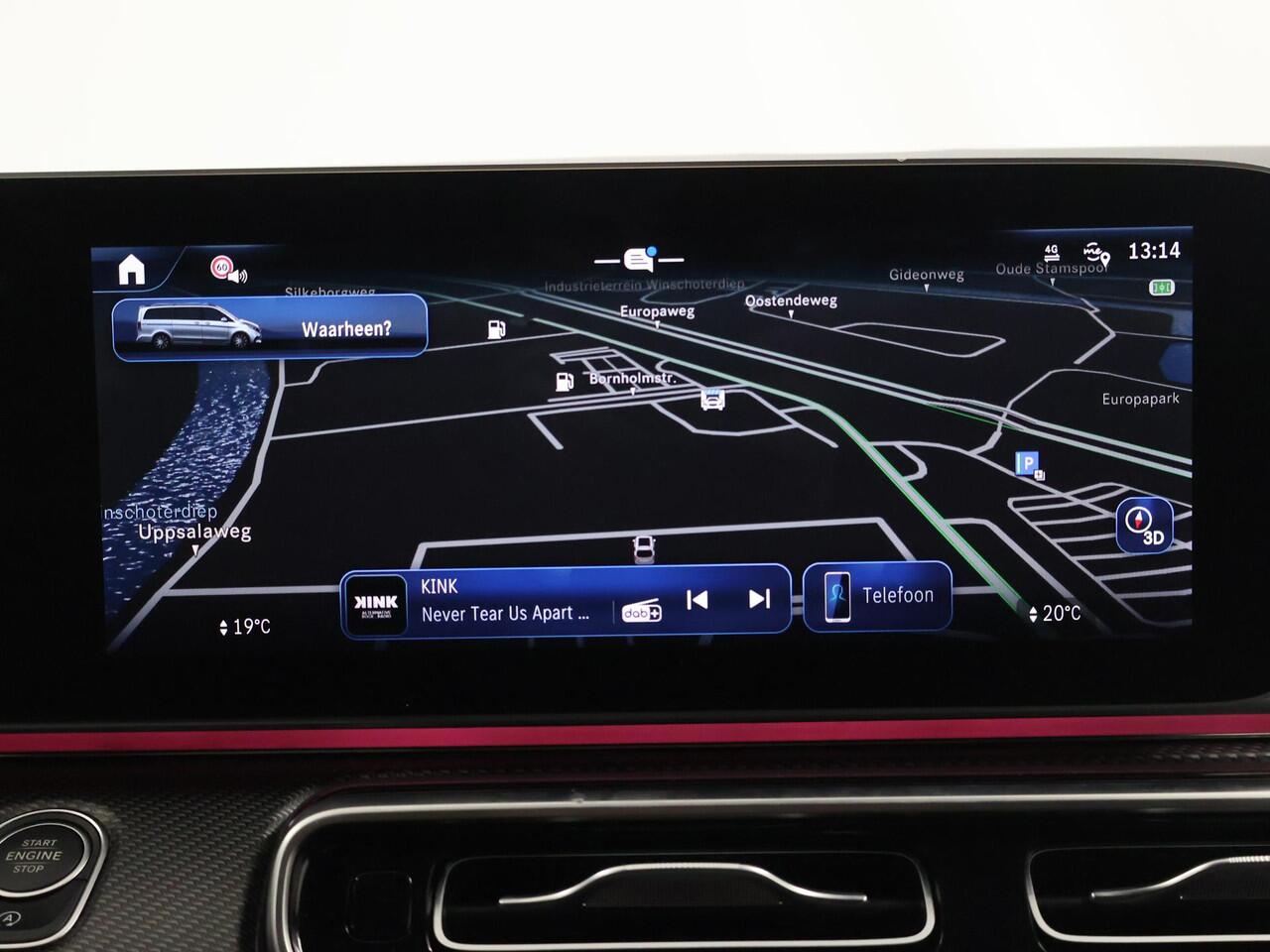 Mercedes-Benz V-KLASSE 300d | XL L3 | AMG | 4-MATIC | Dubbele Cabine | 360 CAMERA | DISTRONIC PLUS | LEDER ZWART "LUGANO" | ALARM | STOELVERWARMING | NAVIGATIE | CARPLAY | ANDROID AUTO | CLIMATE CONTROL | DAB+ | CERTIFIED