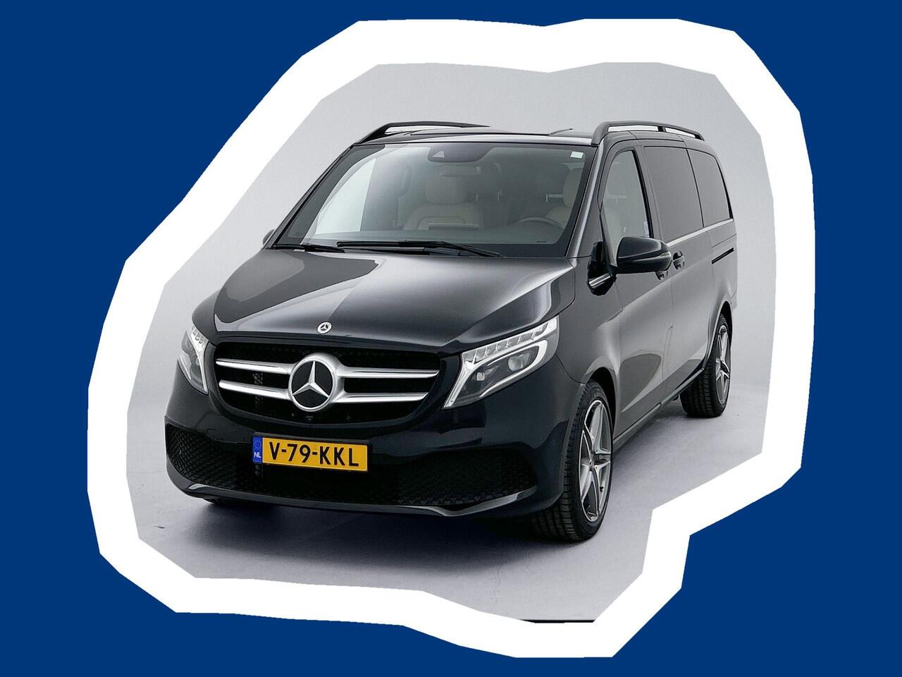 Mercedes-Benz V-KLASSE 250d Lang DC 360° Camera Leder 19" Inch lichtmetaal Led Dubbele cabine