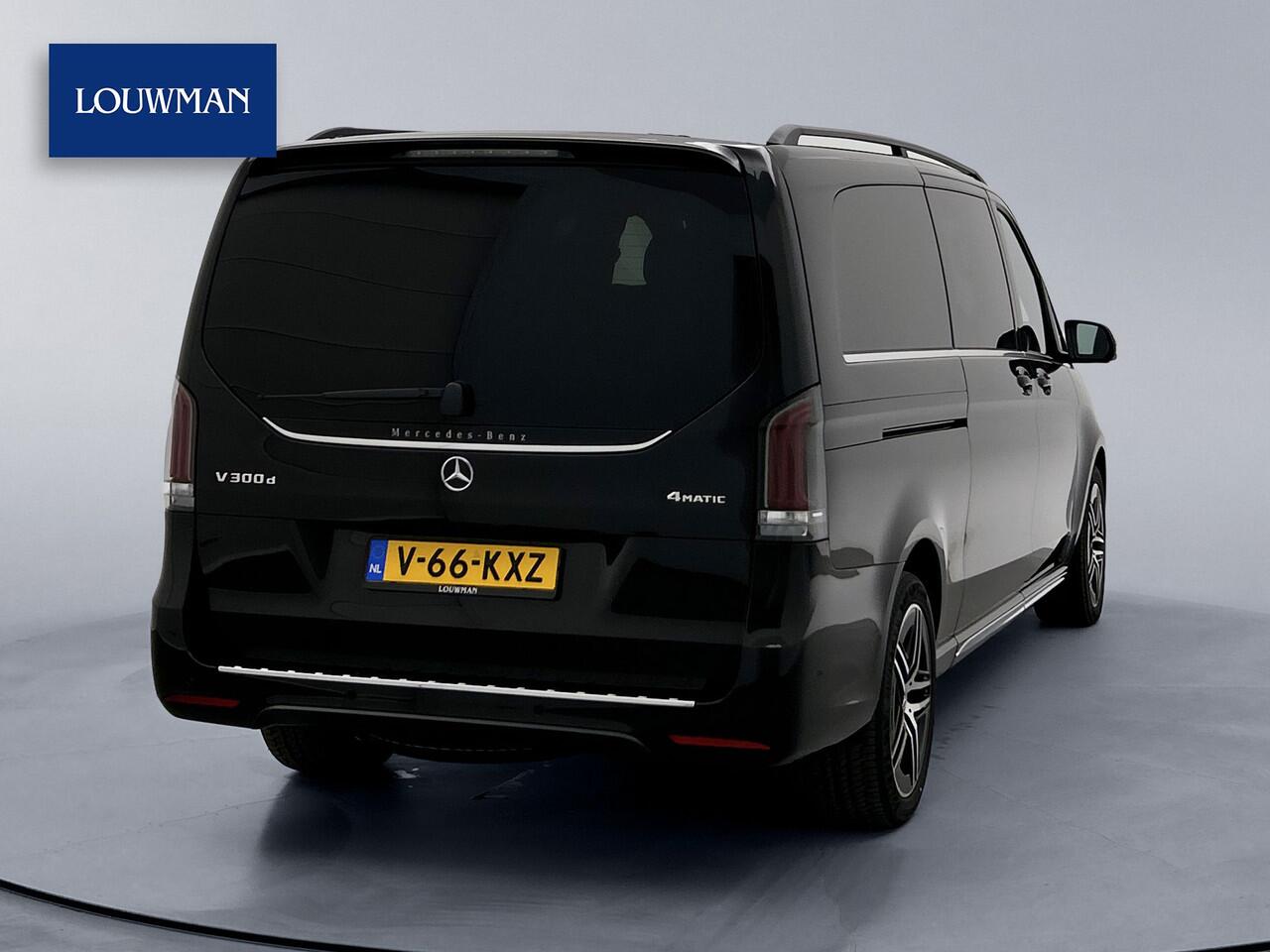 Mercedes-Benz V-KLASSE 300d 4-MATIC Extra Lang AMG Avantgarde BPM-Vrij Dubbele Cabine 360 Graden Camera Elektrische Schuifdeuren Multibeam LED Adaptieve Cruise Control