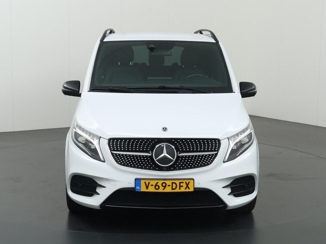 Mercedes-Benz V-KLASSE 300d | L2 Lang | 4-MATIC | Dubbele Cabine | Burmester | MBUX Navigatie | Verkeerstekenherkenning | Dodehoekassistent | Night-pakket | Distronic Plus | 360° Camera | Schuifdeur L+R Elektrisch | Certified
