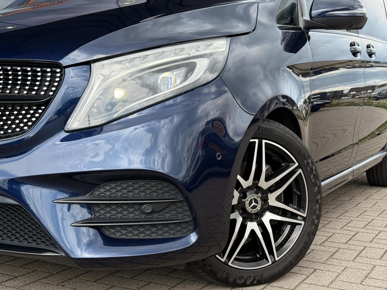 Mercedes-Benz V-KLASSE 300d Lang DC | AMG | Burmester | 360 Camera | Leder | Stoelverwarming | EL. Schuifdeuren