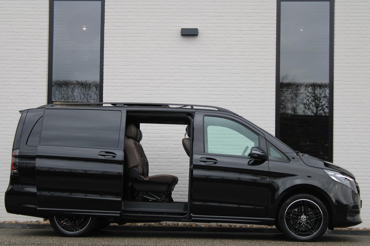 Mercedes-Benz V-KLASSE 300d / AMG / Exclusive / DC / 4-matic / Luchtvering / Pano / 360 Cam / Burmester / Vol Opties / NIEUWSTAAT.