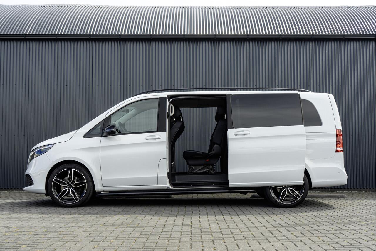 Mercedes-Benz V-KLASSE V300 | 4Matic | XL | 5-Zits | MBux | LED | ILS | Burmester | 2x Elec Schuifdeur | 360° Camera | Navi | PDC | Climate | Cruise | Euro 6