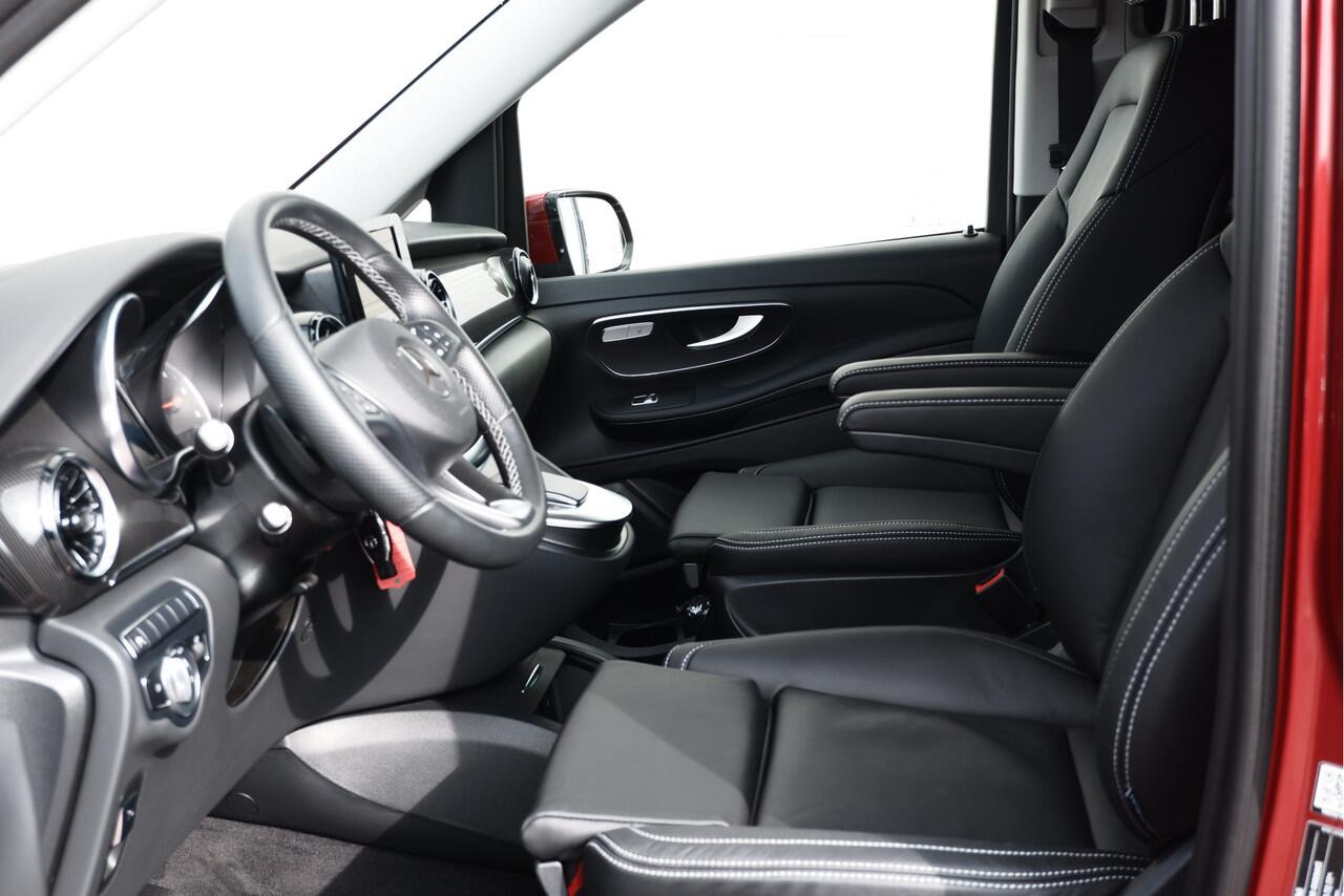 Mercedes-Benz V-KLASSE 300d / BPM VRIJ / Lang / DC / 2x Schuifdeur / Camera / Leer / NIEUWSTAAT
