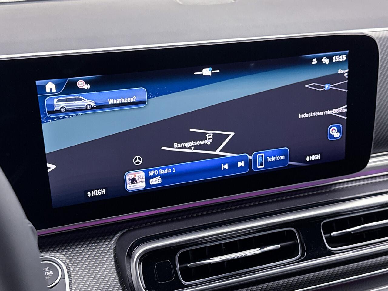 Mercedes-Benz V-KLASSE 300d 4-MATIC Extra Lang AMG Avantgarde BPM-Vrij Dubbele Cabine 360 Graden Camera Elektrische Schuifdeuren Multibeam LED Adaptieve Cruise Control