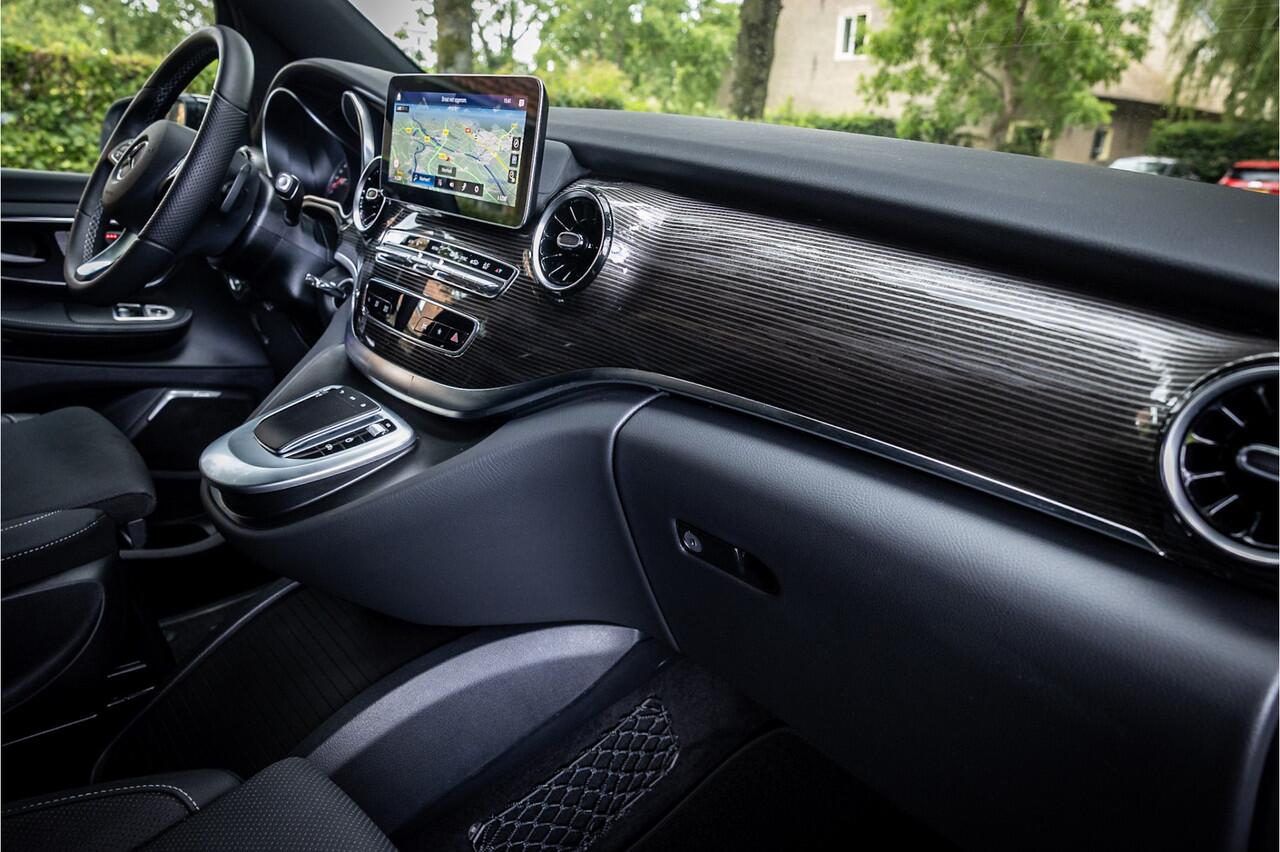Mercedes-Benz V-KLASSE 300d Extra Lang L3 DC AMG LIne Luchtvering Burmester Elektrische Deuren Stoelventilatie