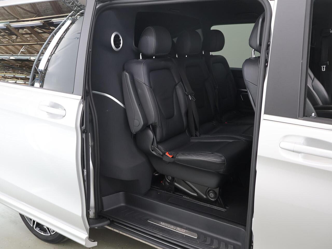 Mercedes-Benz V-KLASSE 300d | L2 DUBBEL CABINE | AUT. | AVANTGARDE | AMG | DISTRONIC PLUS | STOELVERWARMING/VERKOELING | NAVIGATIE | SPIEGEL PAKKET | 360 PARKEERPAKKET | LEDER | TREKHAAK | LED LAMPEN | DEALER ONDERHOUDEN
