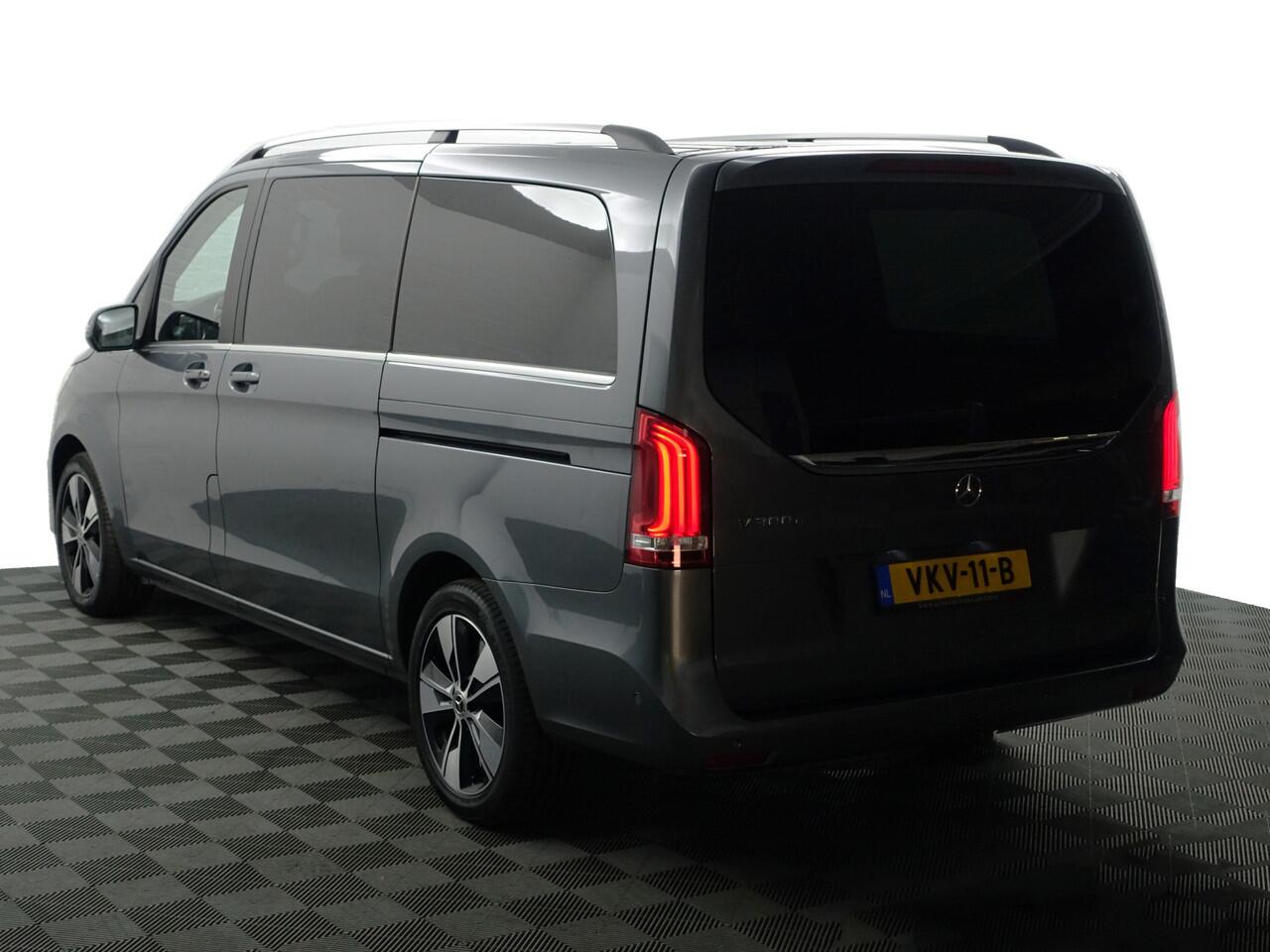 Mercedes-Benz V-KLASSE 300d Lang Dubbele Cabine Aut- 360 Camera, Burmester Surround Audio, Sfeerverlichting, Lane Assist