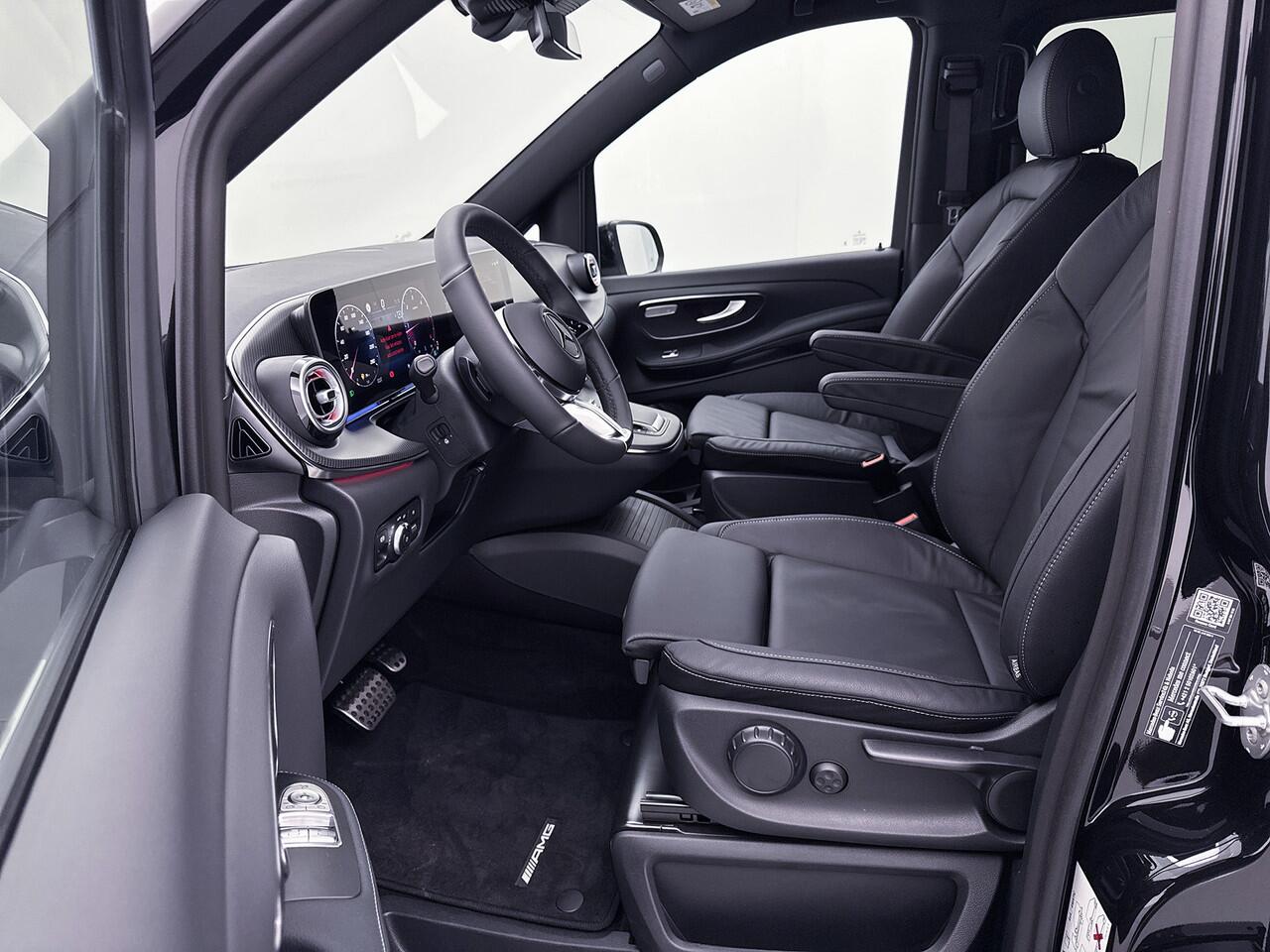 Mercedes-Benz V-KLASSE 300d 4-MATIC Extra Lang AMG Avantgarde BPM-Vrij Dubbele Cabine 360 Graden Camera Elektrische Schuifdeuren Multibeam LED Adaptieve Cruise Control