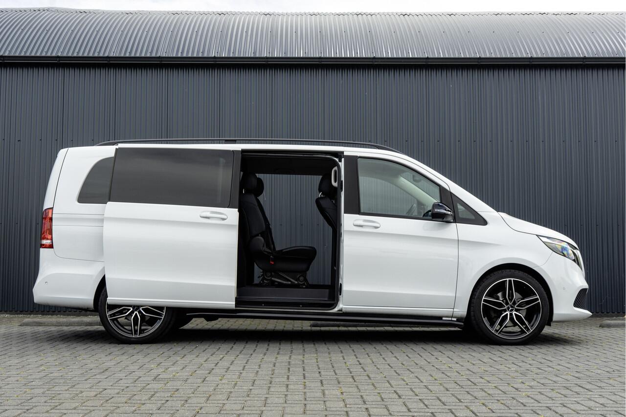 Mercedes-Benz V-KLASSE V300 | 4Matic | XL | 5-Zits | MBux | LED | ILS | Burmester | 2x Elec Schuifdeur | 360° Camera | Navi | PDC | Climate | Cruise | Euro 6
