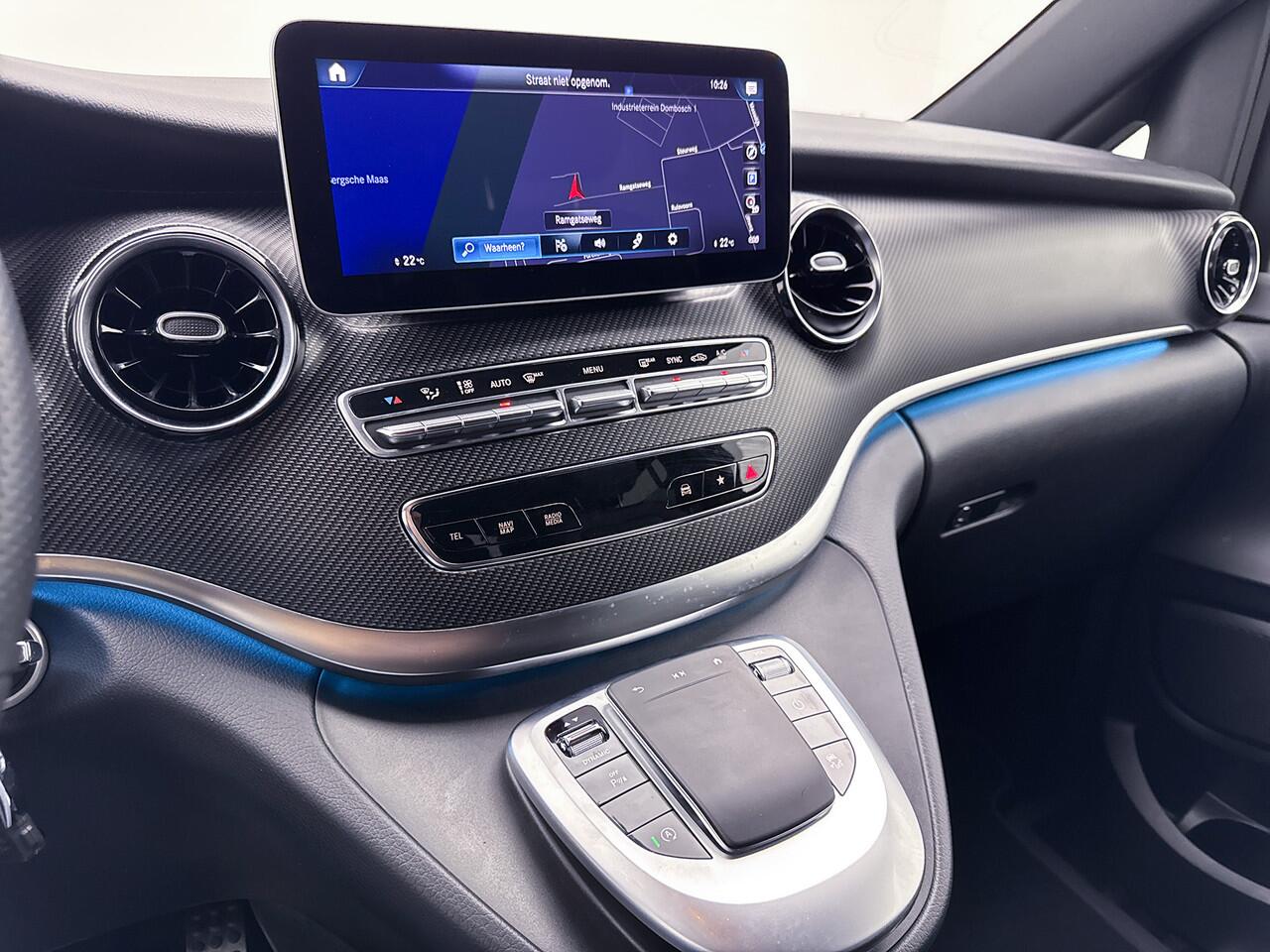 Mercedes-Benz V-KLASSE 250d 4-MATIC Extra Lang AMG Avantgarde Dubbele Cabine Leder Alarm Klasse 3 Led