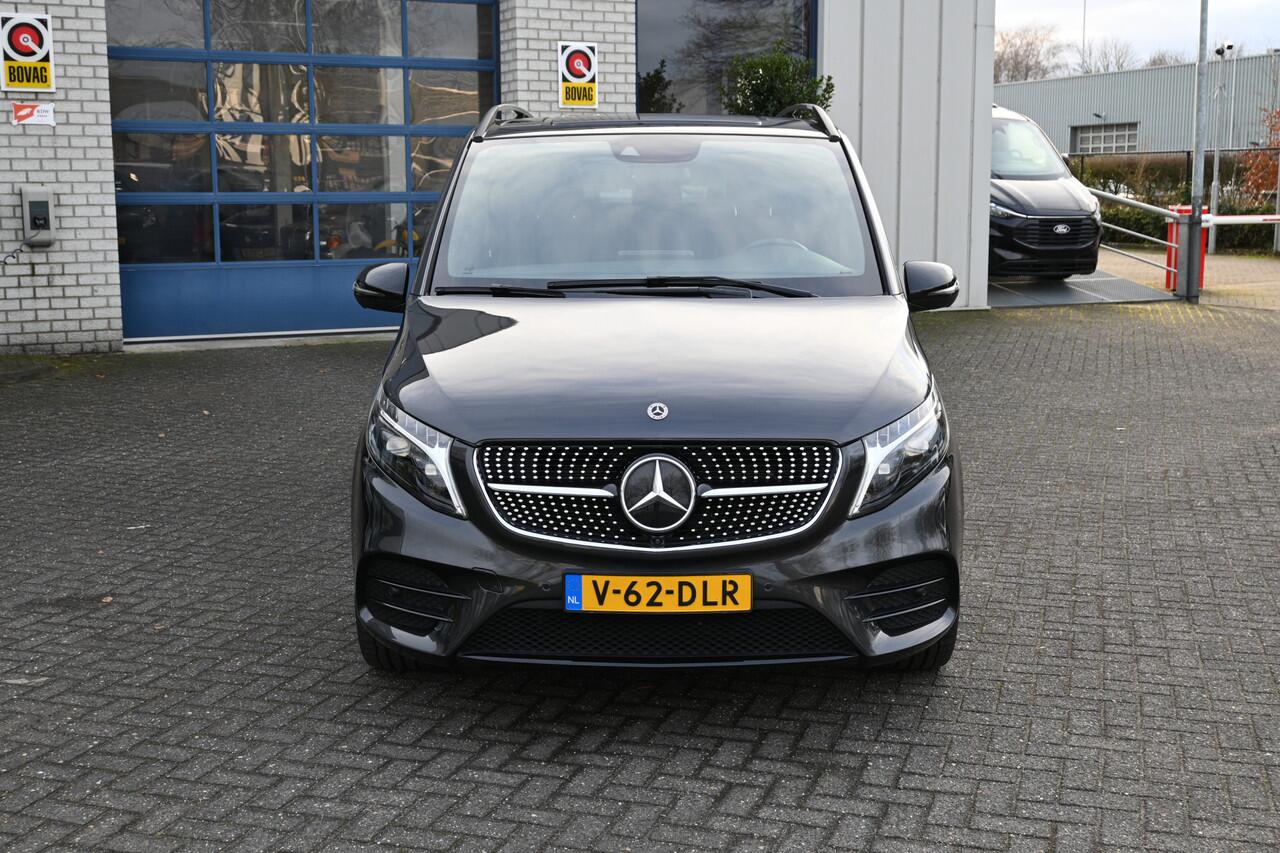 Mercedes-Benz V-KLASSE 300d AMG Extra Lang L3 DC Avantgarde Edition Stoel koeling/verwarming, 360 Graden Camera, Burmester, Afneembare trekhaak