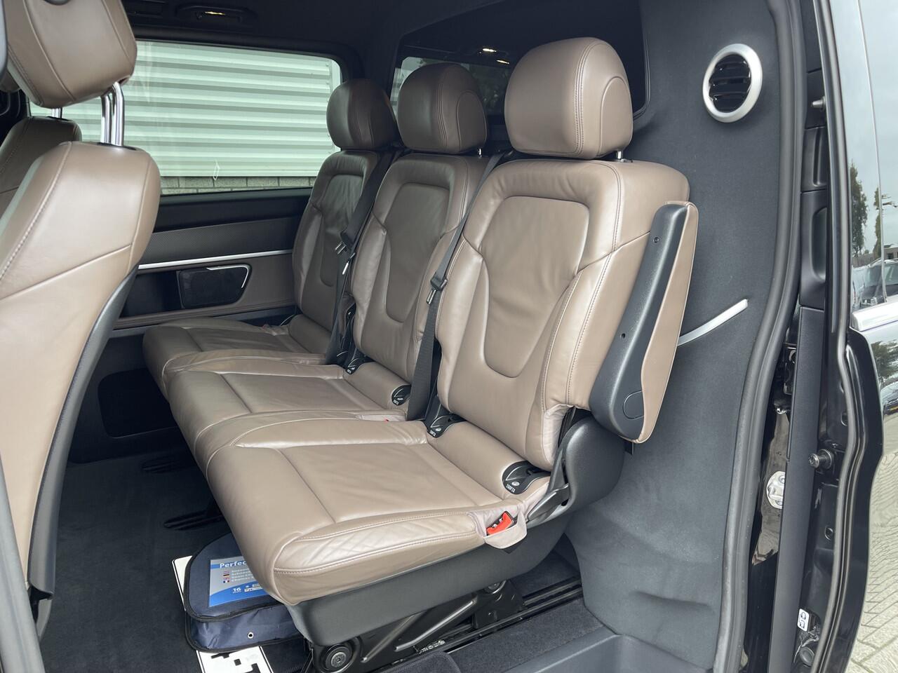 Mercedes-Benz V-KLASSE 300d 237pk Extra Lang DC 5 persoons Avantgarde Edition / vaste prijs rijklaar ¤ 52.950 ex btw / lease vanaf ¤ 864 / AMG / burmester / leer / camera / originele Nedelandse bus !