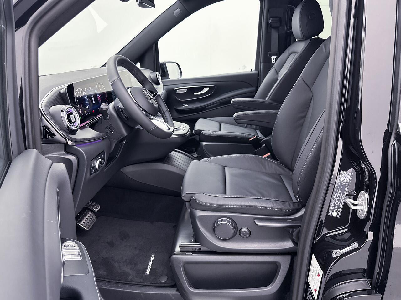 Mercedes-Benz V-KLASSE 300d 4-MATIC Extra Lang AMG Avantgarde BPM-Vrij Dubbele Cabine 360 Graden Camera Elektrische Schuifdeuren Multibeam LED Adaptieve Cruise Control