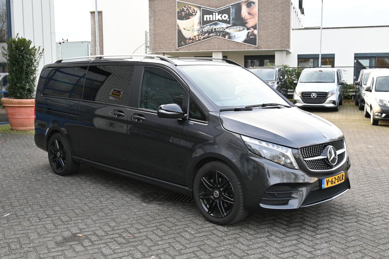 Mercedes-Benz V-KLASSE 300d AMG Extra Lang L3 DC Avantgarde Edition Stoel koeling/verwarming, 360 Graden Camera, Burmester, Afneembare trekhaak