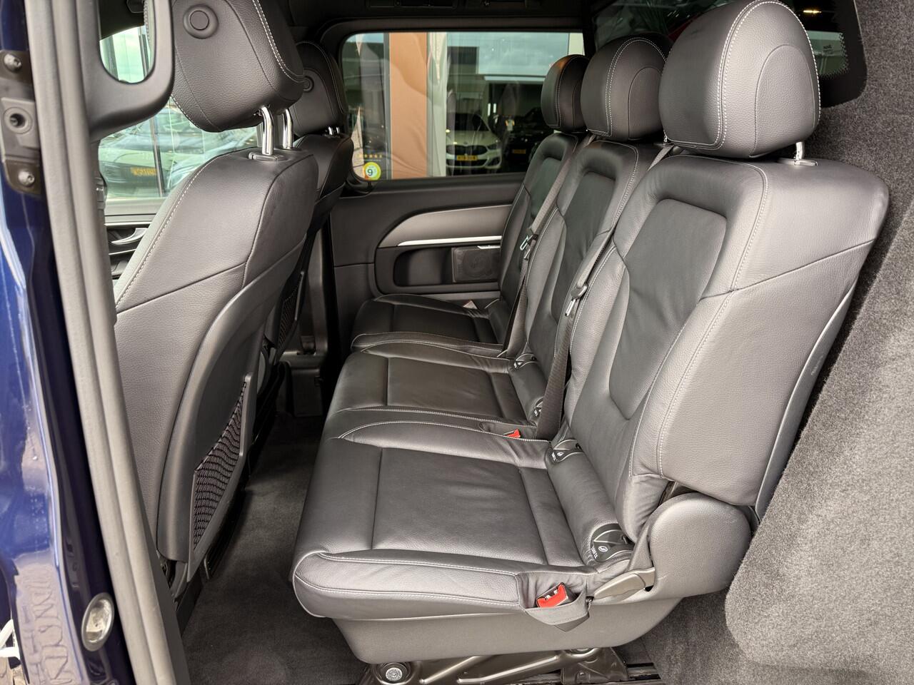 Mercedes-Benz V-KLASSE 300d Lang DC | AMG | Burmester | 360 Camera | Leder | Stoelverwarming | EL. Schuifdeuren