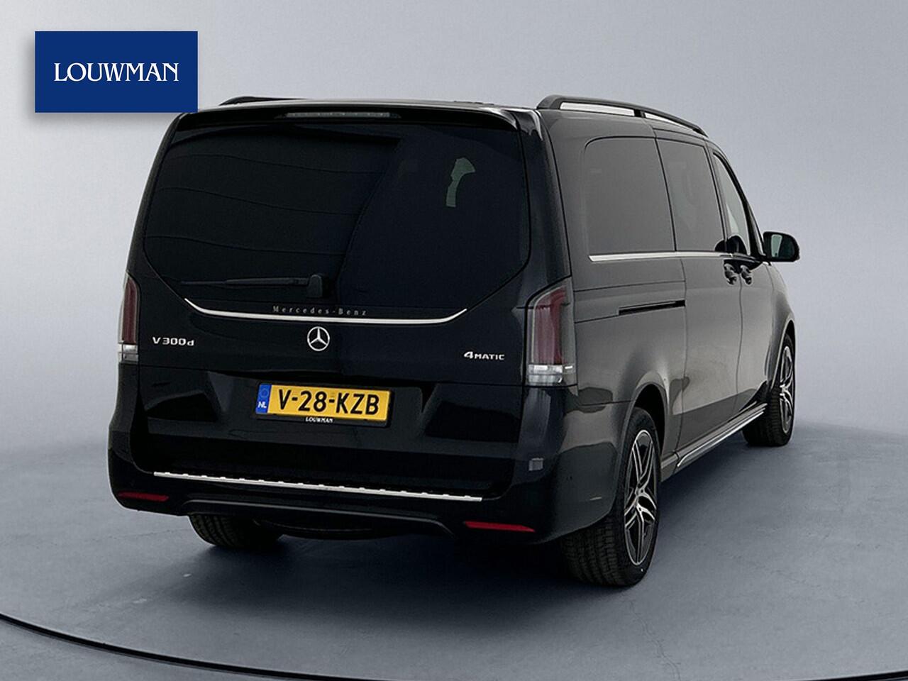 Mercedes-Benz V-KLASSE 300d 4-MATIC AMG Avantgarde Extra Lang Nieuw Model BPM-Vrij Dubbele Cabine Elektrische Schuifdeuren Multibeam LED Adaptieve Cruise Control