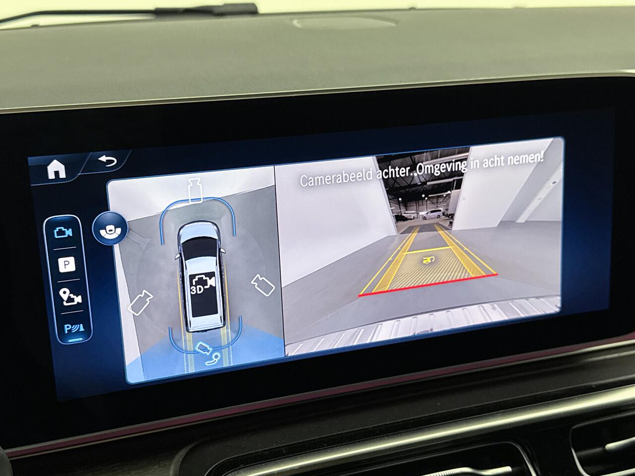 Mercedes-Benz V-KLASSE 300d Lang AMG Avantgarde Dubbele Cabine Burmester Audio Afneembare trekhaak Elektrische Schuifdeuren Leder 360 Graden Camera