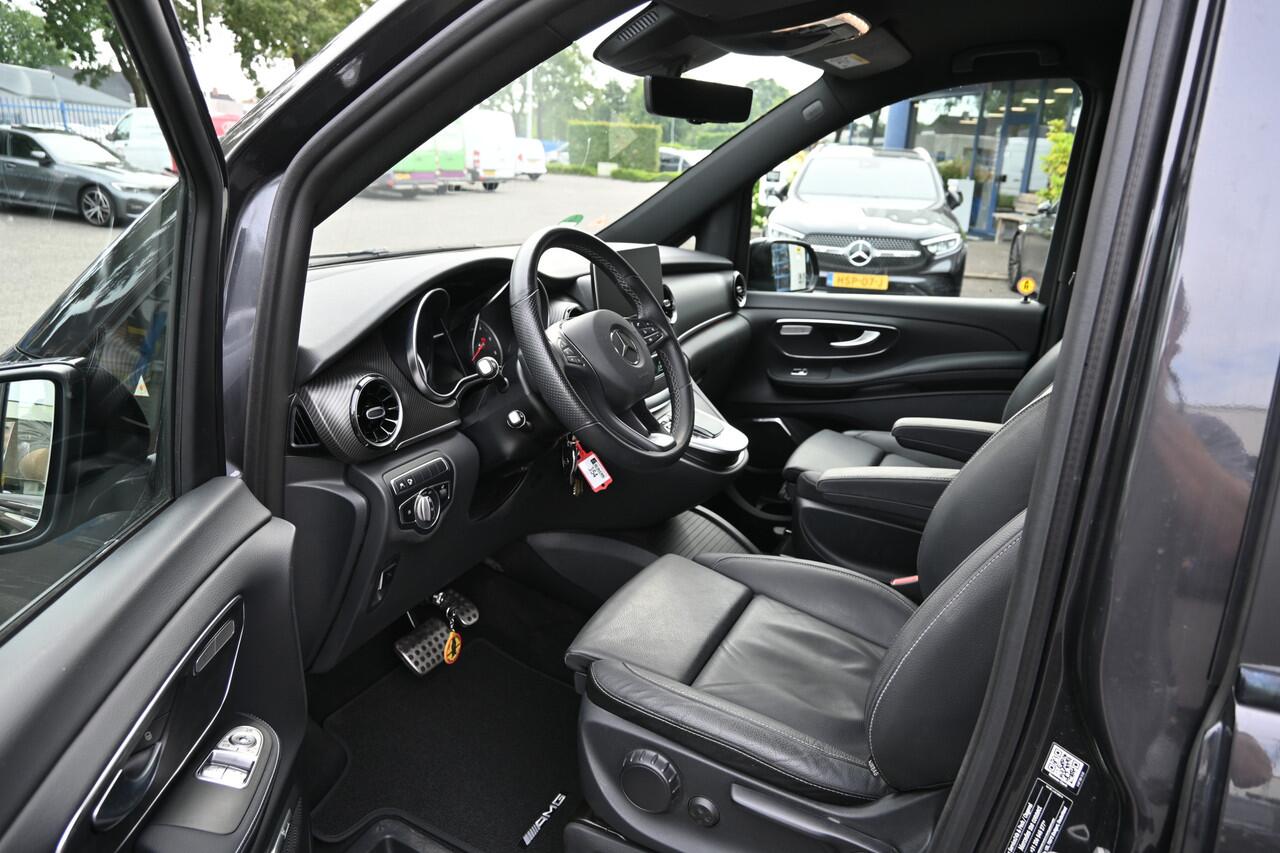 Mercedes-Benz V-KLASSE 300d AMG DC L3 XL Avantgarde Edition Burmester, 360 Graden Camera, Distronic, Electrische schuifdeuren, Alarm kl. 3