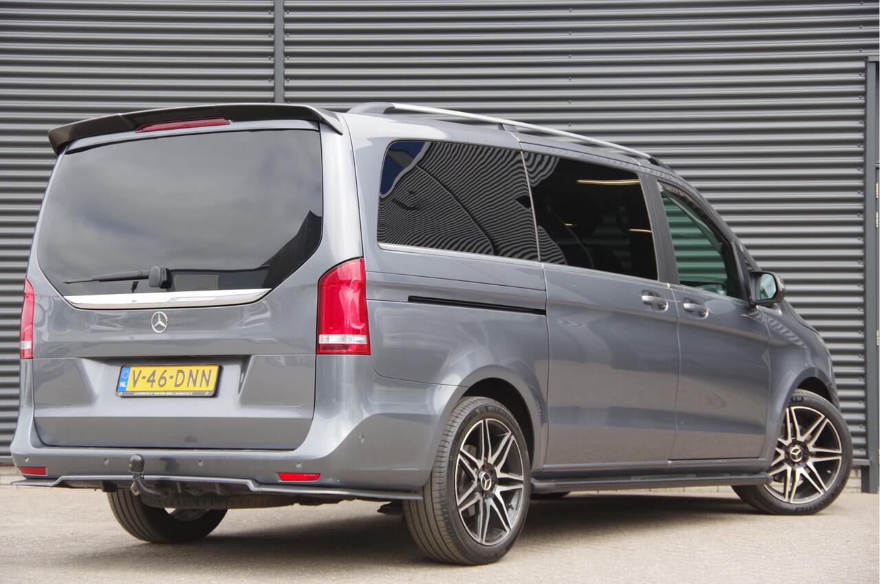 Mercedes-Benz V-KLASSE 300d DC-5P AUT LED, LEDER, 2X SCHUIFDEUR, 360 CAMERA, ACC, STOELVERW.+KOELING, NAVI, TREKHAAK, ELEKTR. SCHUIFDEUREN+KLEP