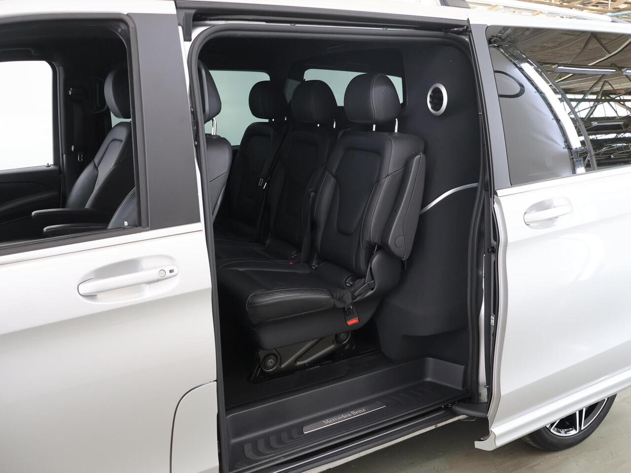 Mercedes-Benz V-KLASSE 300d | L2 DUBBEL CABINE | AUT. | AVANTGARDE | AMG | DISTRONIC PLUS | STOELVERWARMING/VERKOELING | NAVIGATIE | SPIEGEL PAKKET | 360 PARKEERPAKKET | LEDER | TREKHAAK | LED LAMPEN | DEALER ONDERHOUDEN