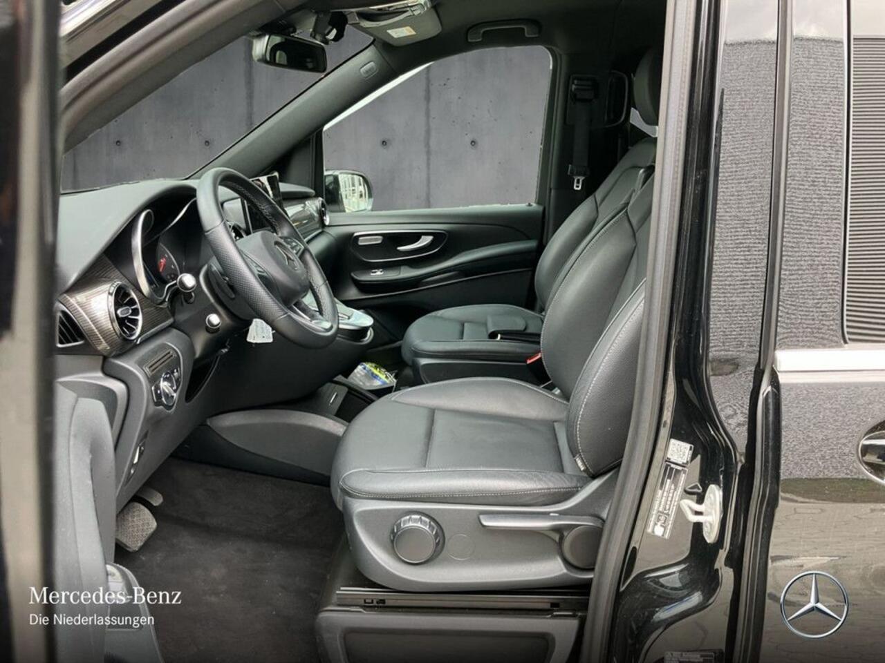 Mercedes-Benz V-KLASSE 300d Extra Lang Avantgarde 8-zitter 76.750 ex BTW EL. Schuifdeuren Leder Navi LED Standkachel